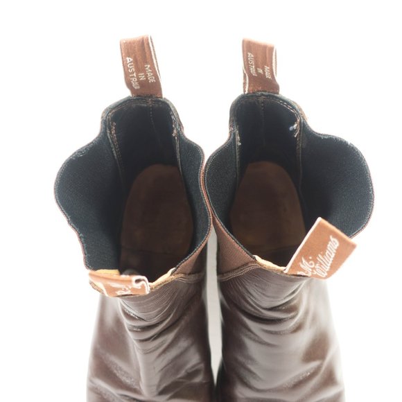 RM Williams Leather Chelsea Boots - Men's Size 11 US / 10 UK H XF Wide - Picture 8 of 11